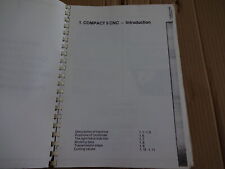 Emco Compact 5 CNC lathe progam manual