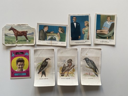 Various cards cricket 1960 - cards,