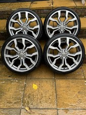 18" AUDI R8 Replica SET OF FOUR ALLOY WHEEL RIM & TYRE 225/35RZ18