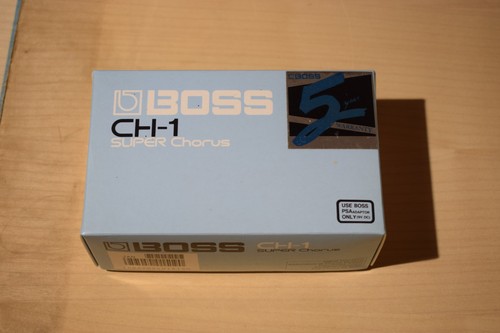 Boss super chorus pedal - ch-1,