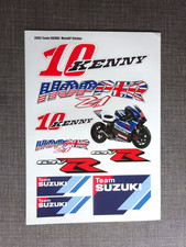 2003 SUZUKI MotoGP A4 STICKER