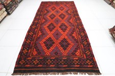 6 x 11 ft Afghan Flat Weaved