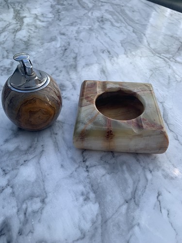 Vintage onyx lighter - vintage, and