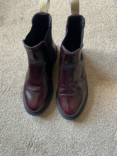 Martens cherry red chelsea - cherry,