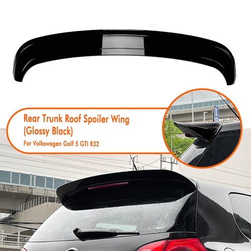 Gloss black rear trunk - gloss,