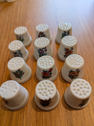 Ceramic thimbles with - thimbles,
