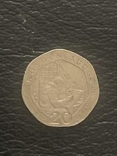 20p Coin Isle Of Man Rushen