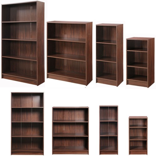 Bookcase shelving unit dark - bookcase,