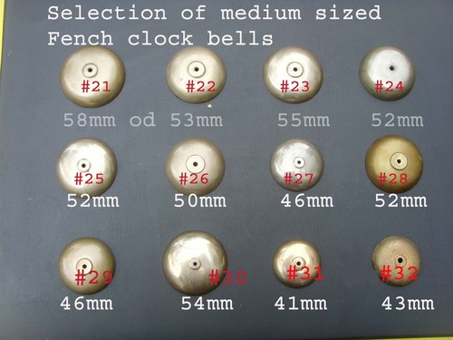 Clock bells for - ,