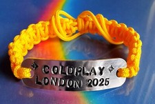 COLDPLAY LONDON 2025 TOUR Wristband
