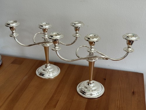 Vintage silver plated - x2,