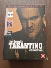 Quentin Tarantino Collection DVD Pulp Fiction Reservoir Dogs Jackie Brown UK