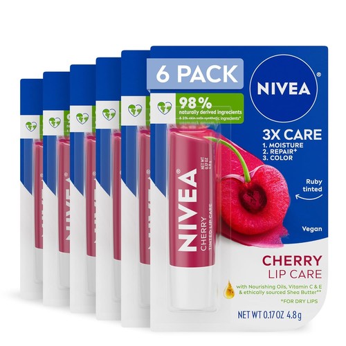 Nivea cherry lip - cherry, care