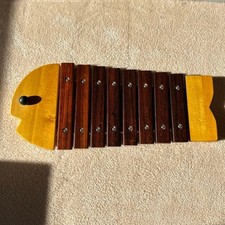 BørneLund Fish-shaped Wooden Xylophone Kids Toy Musical Instrument BBA