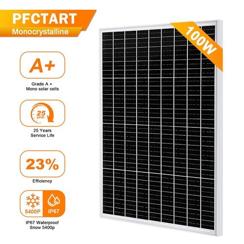 100w mono solar panel 12v - 100w,