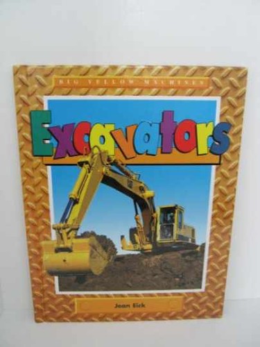 Excavators big yellow - (big,