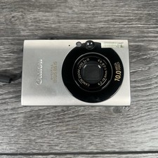 Canon Ixus 85 IS Digital Compact Camera 3x Zoom Silver 8GB SD Card Working