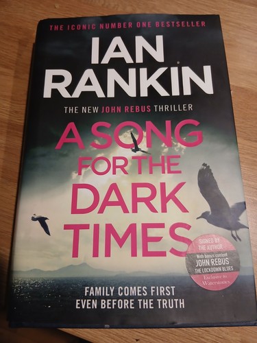 Ian rankin rebus - books, signed