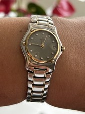 Ebel 1911 Diamonds Markers 18K Gold  Ladies Watch Amazing Condition 