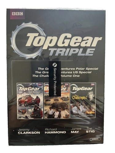 Top gear triple dvd boxset - gear,