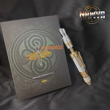 Doctor Who Master Metal Sonic Screwdriver Replica LED Prop Scalable Hand Lamp 