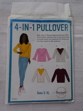 THREADCOUNT  LADIES TOPS  SEWING PATTERN MULTI  SIZE S TO XL