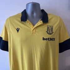 Stoke City 2020/2021 Training Shirt Size XL Macron Short Sleeve