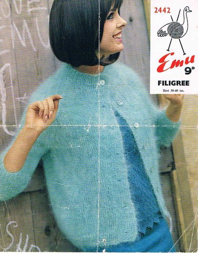 Vintage ladies cardigan - vintage,