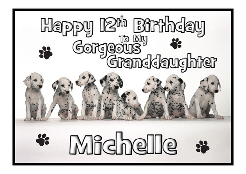 Dalmatian puppies personalised - dalmatian,