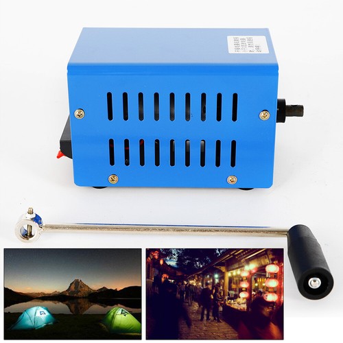 Manual hand crank generator - manual,