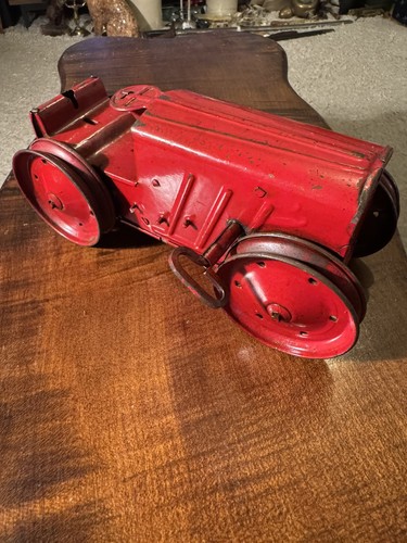 Triang clockwork tractor - clockwork,