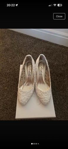 Bridal bride lace white ivory - bridal,