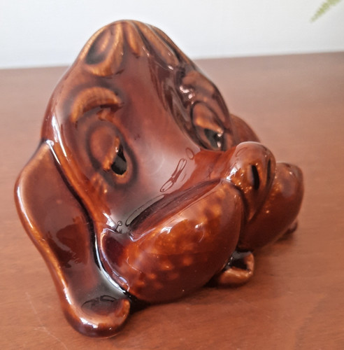 Vintage brown dog glasses - x,