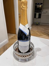 Antique Wine Coaster Elkington