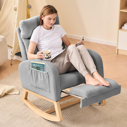 Nursery rocking chair - rocking,