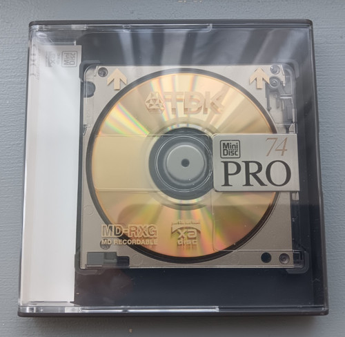 Tdk rxg pro - tdk, minidisc