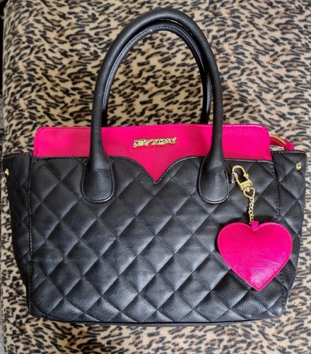 Betsey johnson faux quilted - betsey,