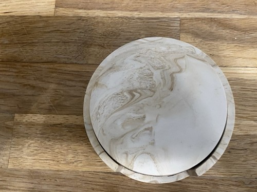 Hand crafted coasters with - coasters,