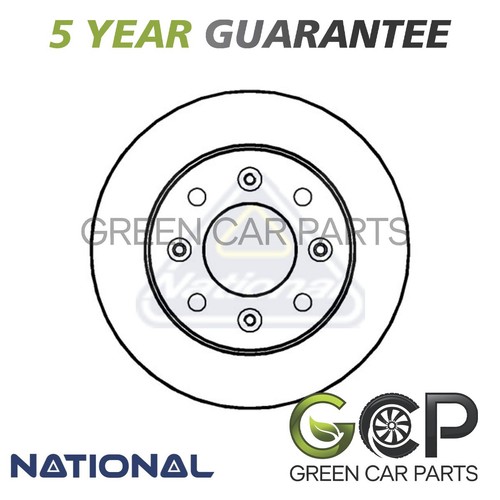 National front brake disc - disc, fits