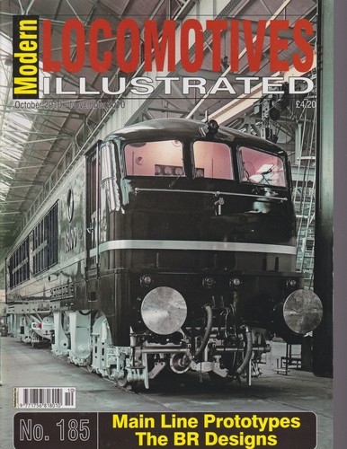 Modern locomotives illustrated - locomotives,