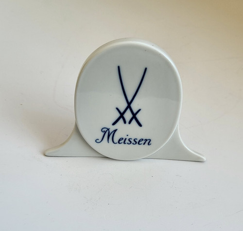 Meissen porcelain dealer sign - meissen,