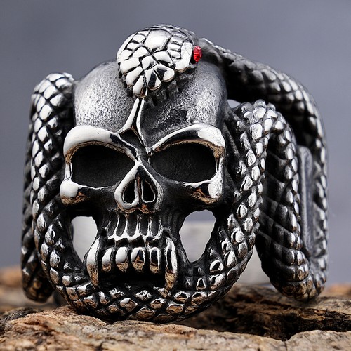 Gothic skull red eye - gothic,