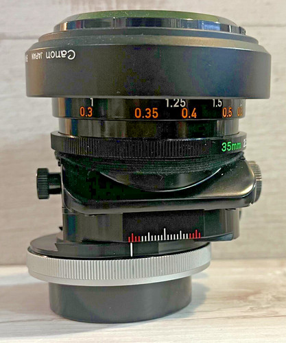 Canon tilt shift lens fd - -, ts