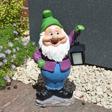 Green Hat Garden Large Gnome