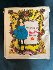 1970s ~Barbie carry case and various clothes and accessories Sindy/Barbie