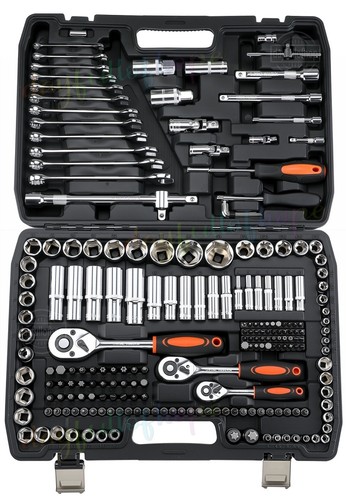 216pcs socket set 1 2 - 1/4, 3/8