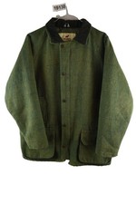 REGENTS VIEW Green Tweed Jacket size 36 Mens Full Zip Casual Outdoors Outerwear