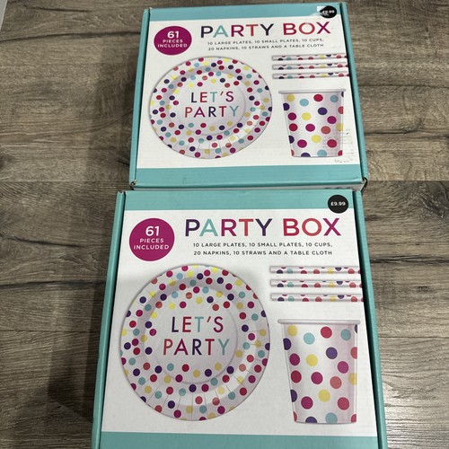 Party plates cups - x,