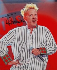 John Lydon Sex Pistols Public Image Ltd Signed Autograph Photograph COA 