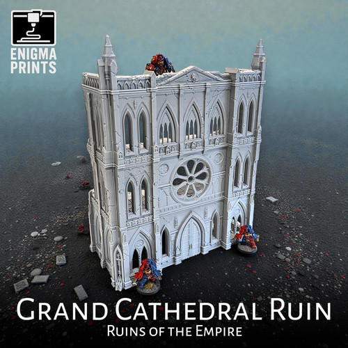 Grand cathedral ruin 28mm - grand,